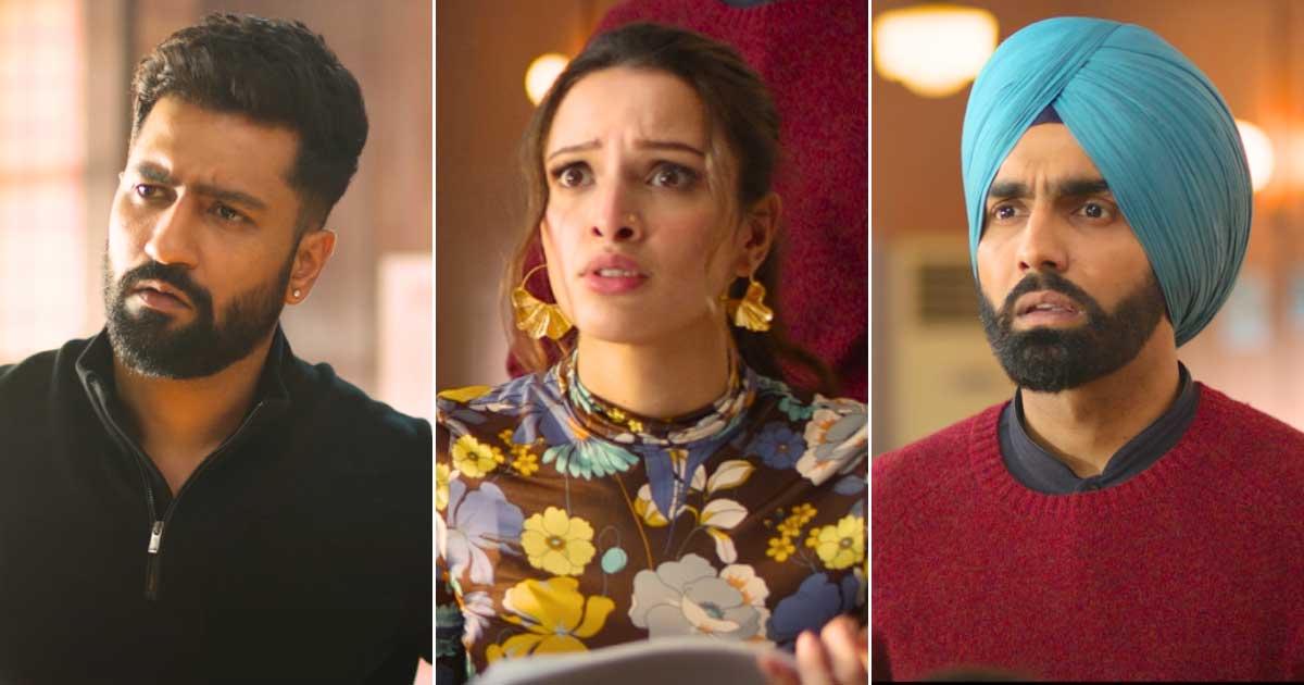 Bad Newz Trailer Verdict: This Super Comedy Ft. Vicky Kaushal, Triptii Dimri Ammy Virk & [A Subtle Katrina Kaif] Is A Must Watch