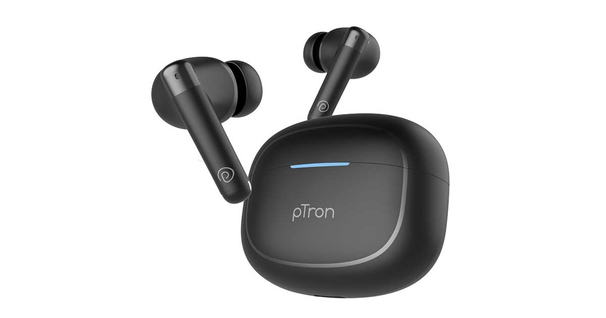 pTron Bassbuds Duo Pro True Wireless Earbuds