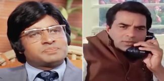 Amitabh Bachchan & Dharmendra Were Once Shown Their Place During Chupke Chupke Shoot By Hrishikesh Mukherjee
