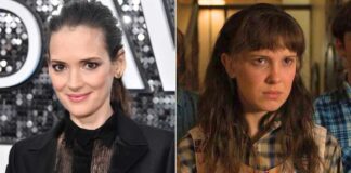 Netlizens think Winona Ryder does not like Millie Bobby Brown