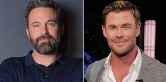 Ben Affleck once said he does not want to sit next to Chris Hemsworth