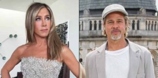 Jennifer Aniston and Brad Pitt