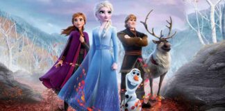 The frozen castle scene took 30 animators about 9 months to complete.