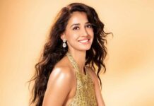 Disha Patani Turns Heads In Her Traditional Yet Trendy Golden Girl Avatar, Flashing That Well-Toned Midriff & Sensuous Self