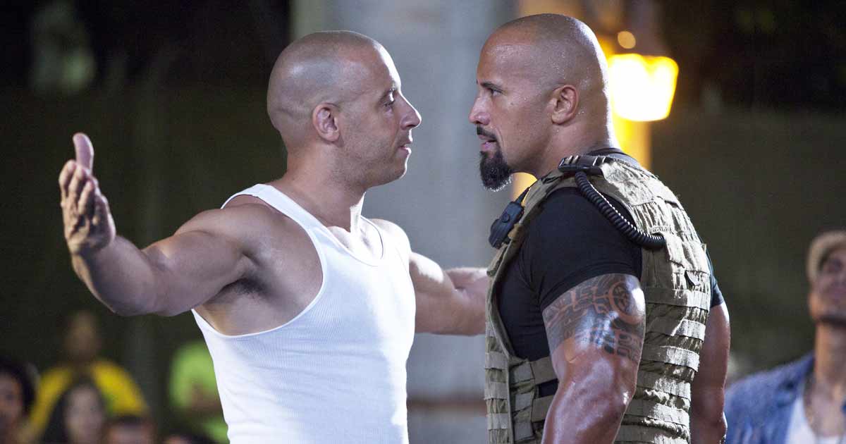 When Vin Diesel and Dwayne Johnson had a bitter rivalry on the sets of Fast & Furious!
