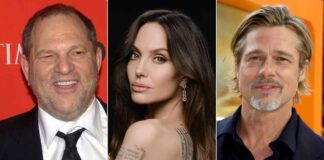 Angelina Jolie was hurt because Brad Pitt worked with Harvey Weinstein