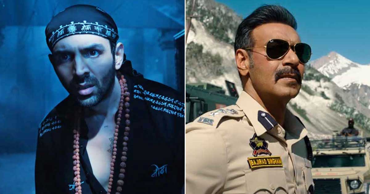 Bhool Bhulaiyaa 3 + Singham Once more Field Workplace: After 2574 Days, Kartik Aaryan + Ajay Devgn Axe Historical past's Largest Diwali Conflict Assortment!