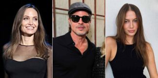 Brad Pitt & Nicole Poturalski Spotted Together.