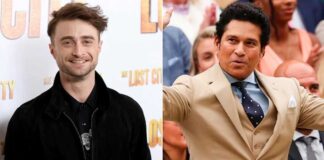 Did Daniel Radcliff stand in a line to meet Sachin Tendulkar?