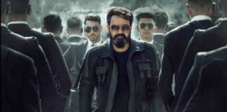 Empuraan release date announcement poster featuring Mohanlal