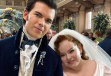Hidden Easter Egg spotted in Penelope and Colin's wedding scene