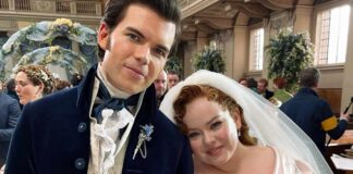 Hidden Easter Egg spotted in Penelope and Colin's wedding scene