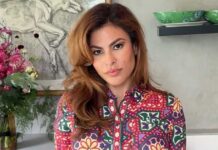 Eva Mendes discussing her career choices at a film premiere
