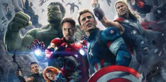 Scene from The Avengers film with the main cast, foreshadowing key plot points of Marvel’s Phase 2.