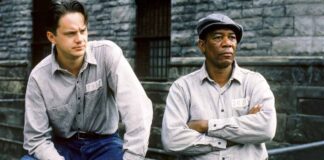 Scene from The Shawshank Redemption illustrating its enduring themes.
