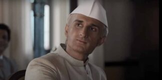 Sidhant Gupta portraying Pandit Jawaharlal Nehru in Freedom At Midnight