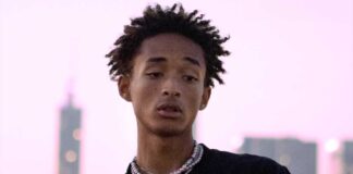 Jaden Smith performed on stage, showcasing his journey from actor to music artist