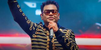 AR Rahman Singing Passionately On Stage
