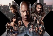 Dominic Toretto and the Fast & Furious crew in iconic action scenes from the franchise