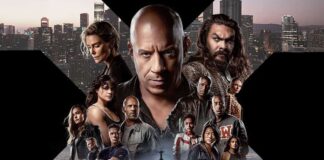 Dominic Toretto and the Fast & Furious crew in iconic action scenes from the franchise