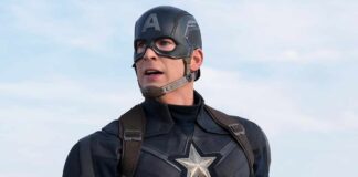 Captain America used a prosthetic chin?
