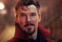 Did Benedict Cumberbatch improvise an emotional scene in Spider-Man?