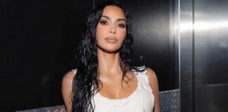 Kim Kardashian Faux Fur Set Skims