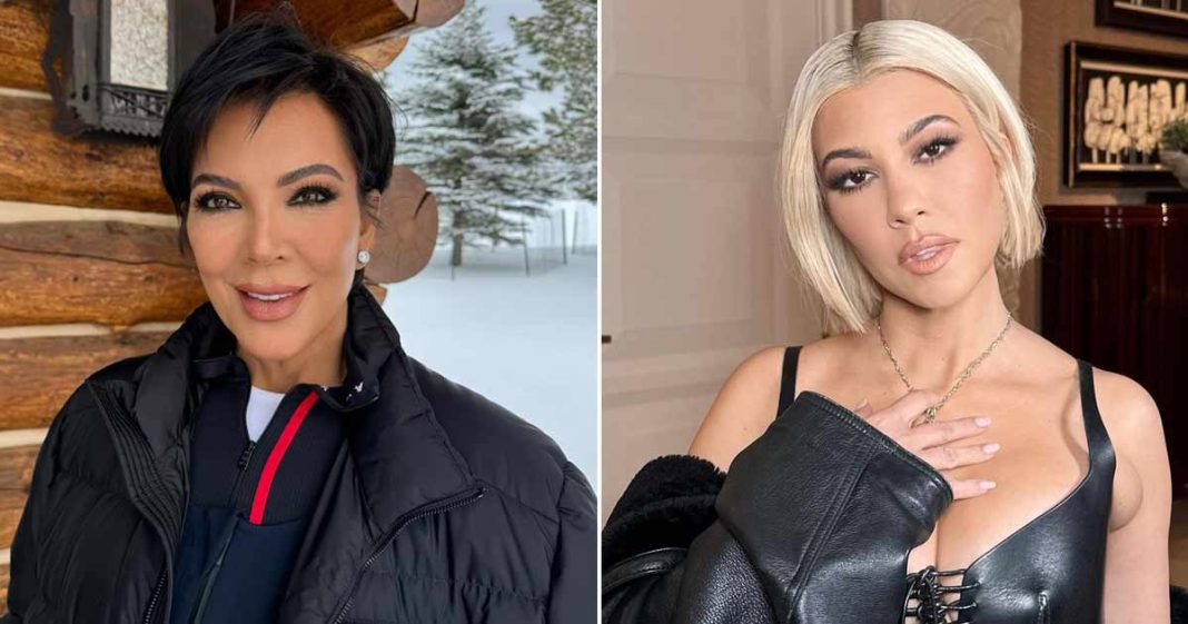 When Kris Jenner Used To Break Into Kourtney Kardashian's House Behind