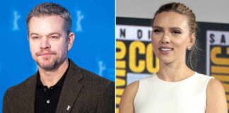 Matt Damon's Awkward Kiss with Scarlett Johansson