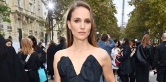 Natalie Portman Black Bikini St. Barts