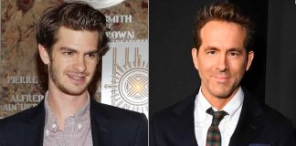 Ryan Reynolds & Andrew Garfield On 2017 Golden Globes Kiss