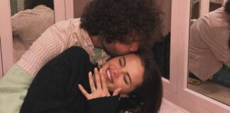 Selena Gomez & Benny Blanco Cozy Up With Engagement Ring