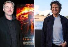 Tom Cruise promoting A Christopher Nolan Film