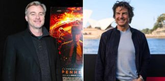 Tom Cruise promoting A Christopher Nolan Film