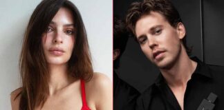 Emily Ratajkowski slays in fiery red ensemble