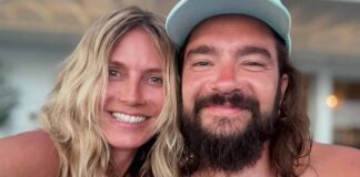 Heidi Klum Tom Kaulitz Beach PDA