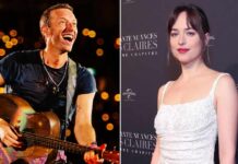 Here’s All We Know About Dakota Johnson & Chris Martin’s Temple Visit In Mumbai, India.