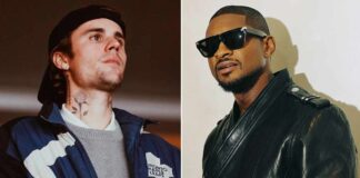 Justin Bieber, Usher Instagram Rift