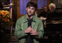 Timothée Chalamet SNL Dylan Songs