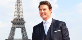 Tom Cruise Performing A Plane Stunt
