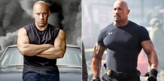Diesel and Dwayne "The Rock" Johnson's awkward meet at the Golden Globes