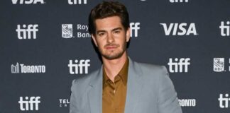 Does Andrew Garfield feel guilty about turning 40?