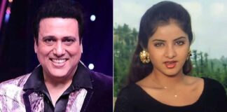 When Govinda Confessed His Feelings For Divya Bharti