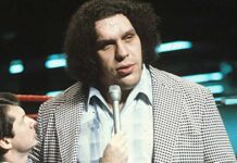 André The Giant’s In-Flight Chaos