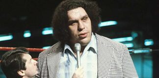 André The Giant’s In-Flight Chaos