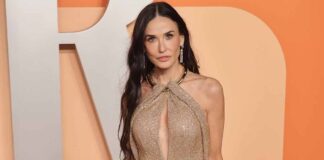 Demi Moore Stunning Red Carpet Look