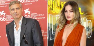 Did George Clooney and Margot Robbie have a face off?
