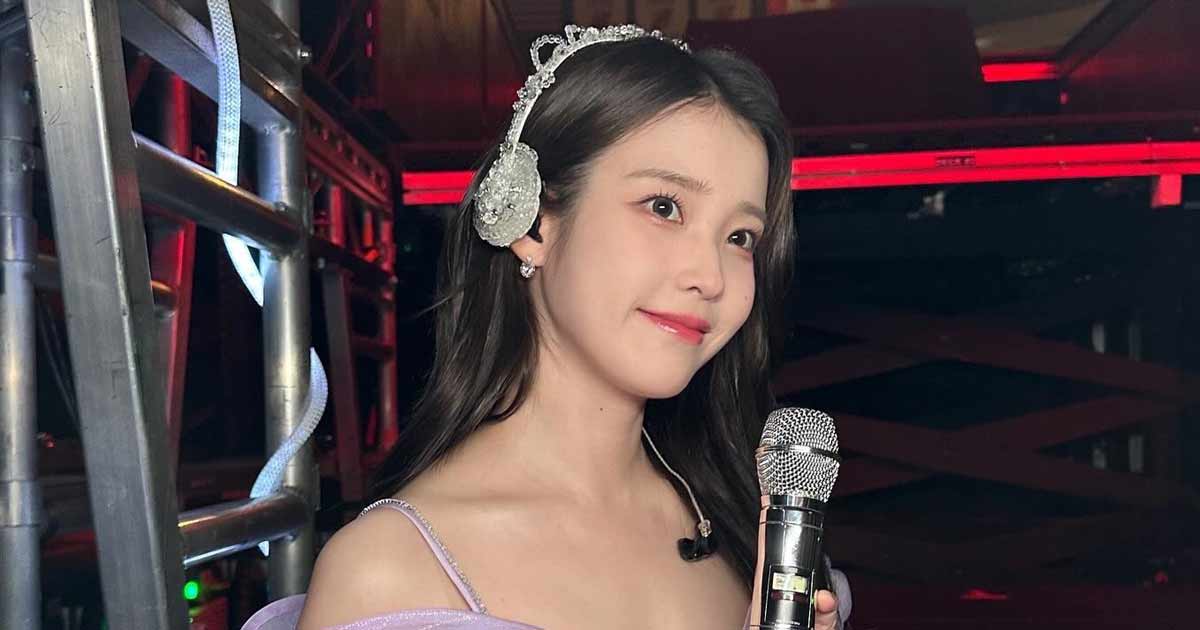 Did IU have to drink real alcohol on When Life Gives You Tangerines?