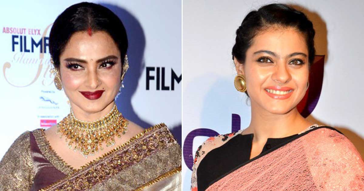 Did Rekha and Kajol challenge Bollywood standards with a photoshoot?