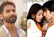 Did Shahid Kapoor have a very different experience while working on Vivah?